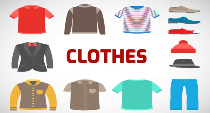 Clothes vocabulary - Games to learn English