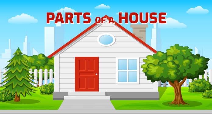 Parts of the house – Basic English Vocabulary Lesson - Rooms of a house 