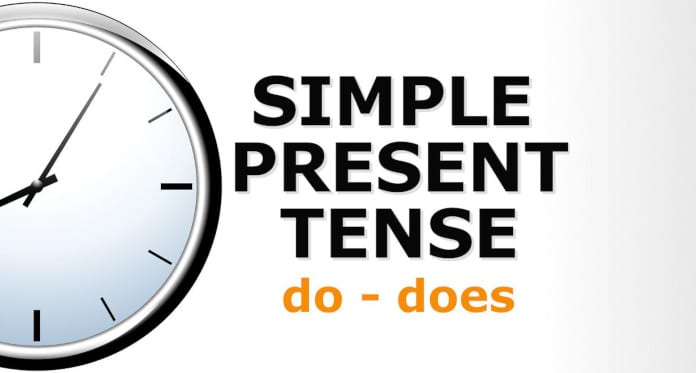 10 Sentences of Simple Present Tense - Grammar Simple